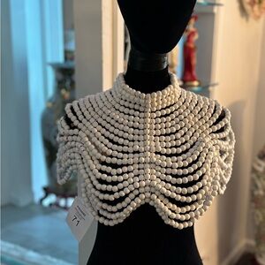 Queen Nandi Wood Beaded Necklace